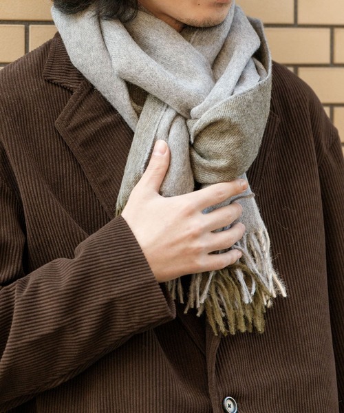 THE INOUE BROTHERS ストール マフラー BROTHERS Brushed Scole