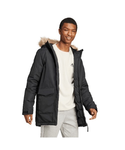 adidas（アディダス） パーカー adidas Paveric ファーパーカー メンズ