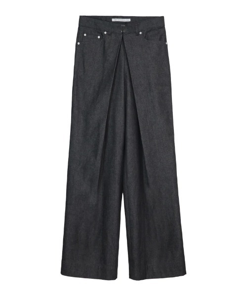 JOHN LAWRENCE SULLIVAN ジーンズ RIGID DENIM WIDE PANTS (JLS