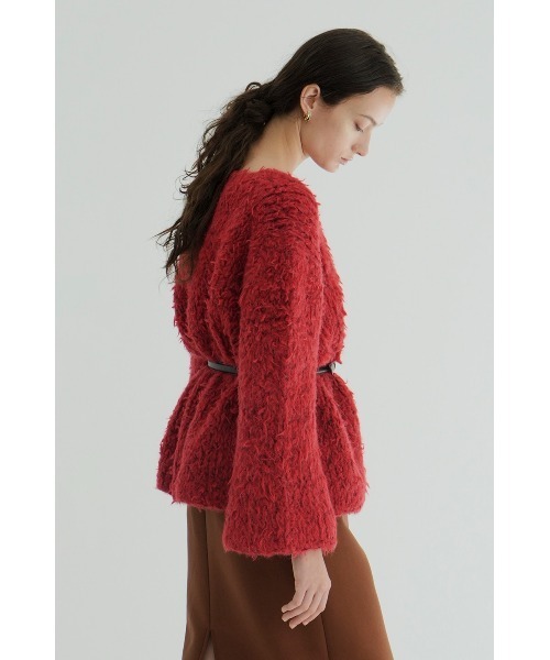 ニット セーター CLANE BEAR SHAGGY HAND KNIT TOPS 17106-2412 レディース CLANE ニット セーター BEAR SHAGGY HAND KNIT TOPS 17106-2412