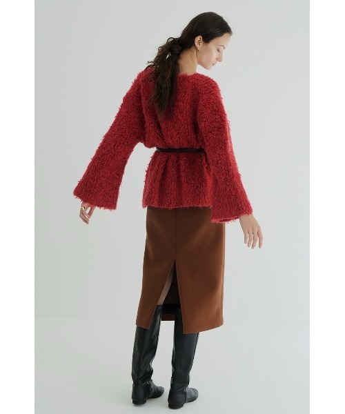 ニット セーター CLANE BEAR SHAGGY HAND KNIT TOPS 17106-2412 レディース CLANE ニット セーター BEAR SHAGGY HAND KNIT TOPS 17106-2412