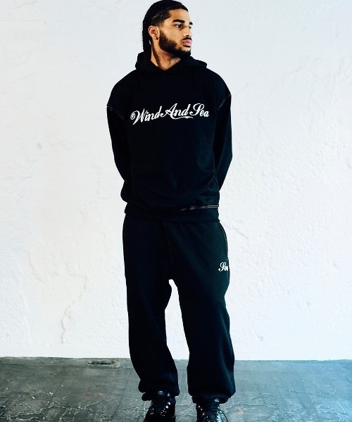 WIND AND SEA（ウィンダンシー） パーカー STITCH LOGO HOODED