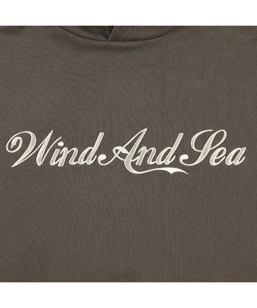 WIND AND SEA（ウィンダンシー） パーカー STITCH LOGO HOODED