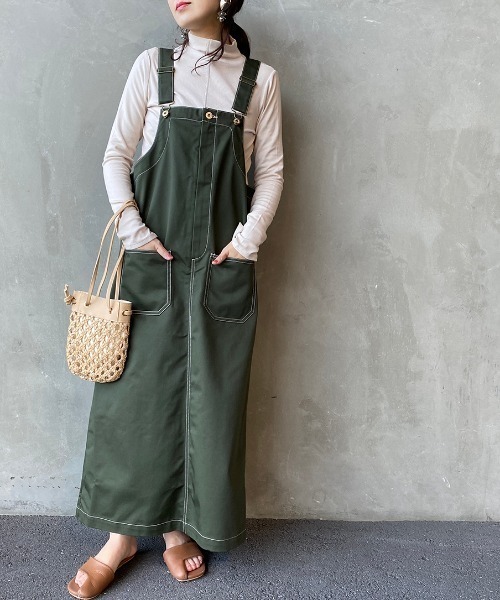 UNIVERSAL OVERALL 「UNIVERSAL OVERALL」 サロペットスカート F 