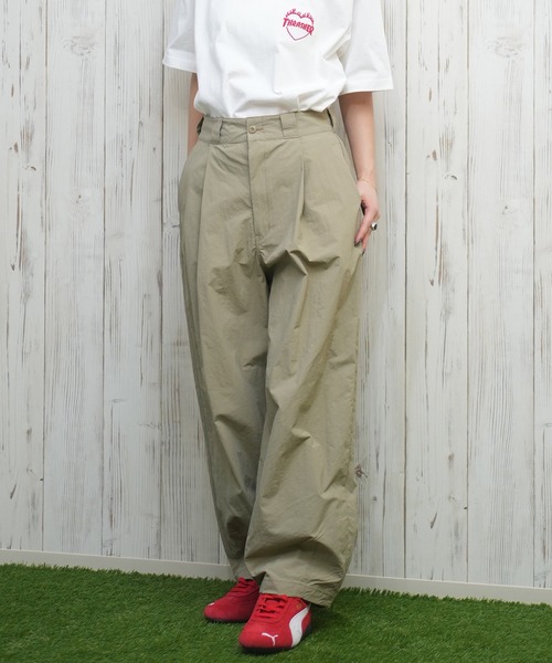 Dickies（ディッキーズ） ワイドパンツ スラックス パンツ ナイロン