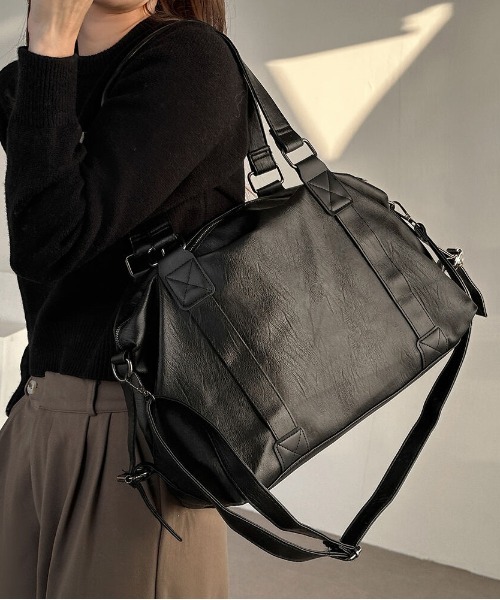 FREE STYLISTS ボストンバッグ Y2K キャリーオントラベルボストンBAG