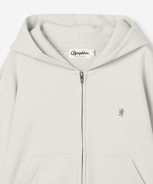 パーカー Gymphlex | コットンフリース ジップパーカー WOMEN レディース セール】Gymphlex | コットンフリース ジップパーカー WOMEN