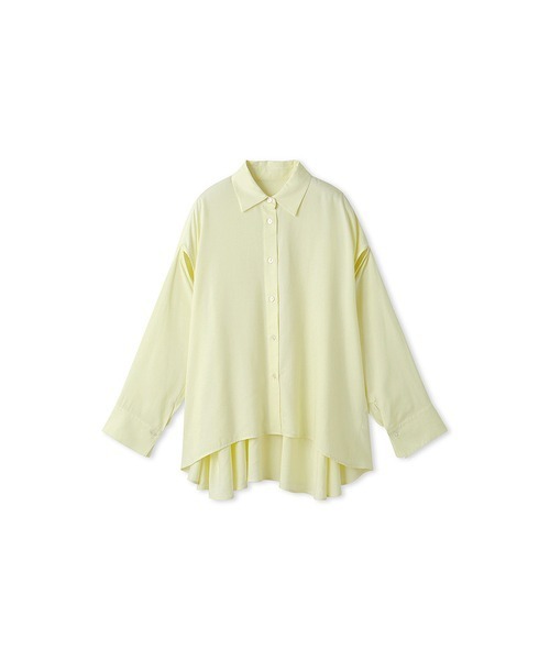 styling/ ブラウス シャツ スリットフレア2WAYシャツ レディース