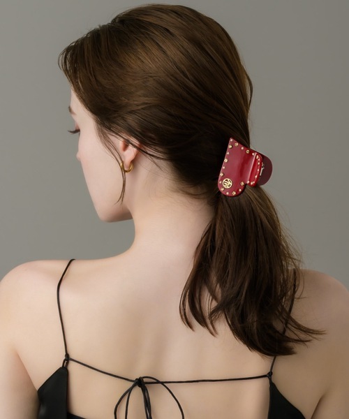 8 by YOOX VELVET AND HEARTS HAIRCLIP SET ヘアアクセサリー RODEO CROWNS WIDE BOWL | ハートモチーフヘアピンセット (ヘア