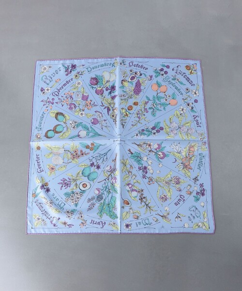 新品.未使用manipuriSILK 65x65 スカーフ 25SS manipuri スカーフ バンダナ 「manipuri」SILK 65×65 25SS