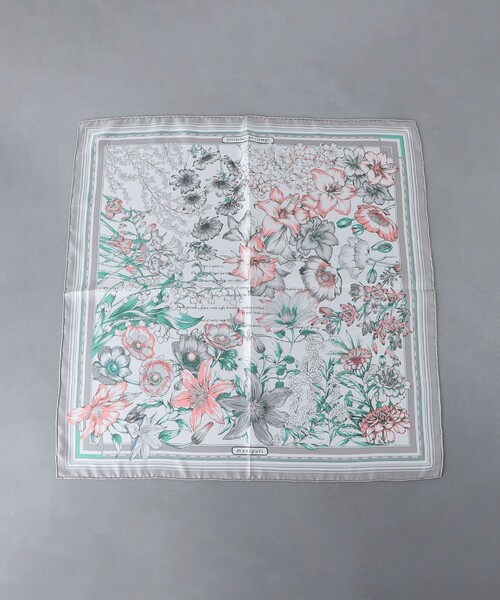 新品.未使用manipuriSILK 65x65 スカーフ 25SS manipuri スカーフ バンダナ 「manipuri」SILK 65×65 25SS
