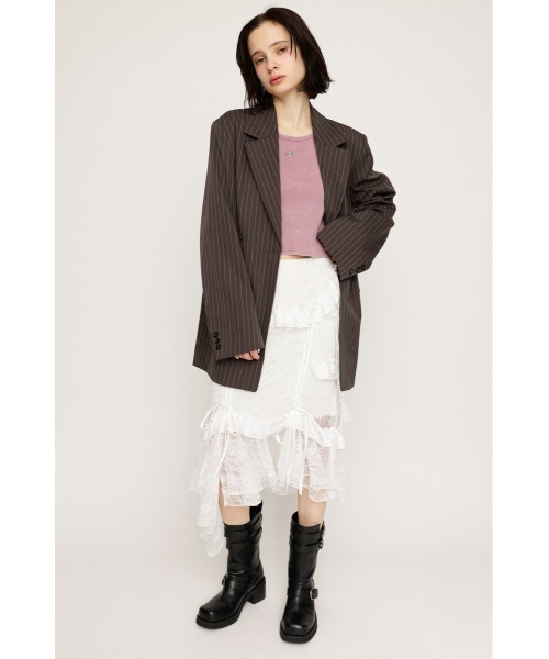 SLY スカート FRILL LACE SK フリル レース : ZOZOTOWN Yahoo!店