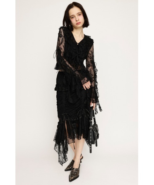 今月末迄の出品*SLY FRILL LACE SK SLY スカート FRILL LACE SK フリル レース : ZOZOTOWN Yahoo!店