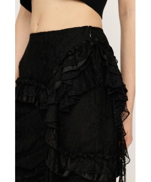 今月末迄の出品*SLY FRILL LACE SK SLY スカート FRILL LACE SK フリル レース : ZOZOTOWN Yahoo!店