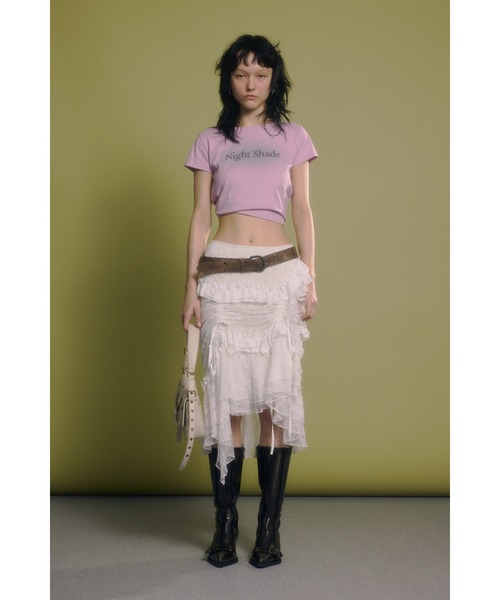 今月末迄の出品*SLY FRILL LACE SK SLY スカート FRILL LACE SK フリル レース : ZOZOTOWN Yahoo!店