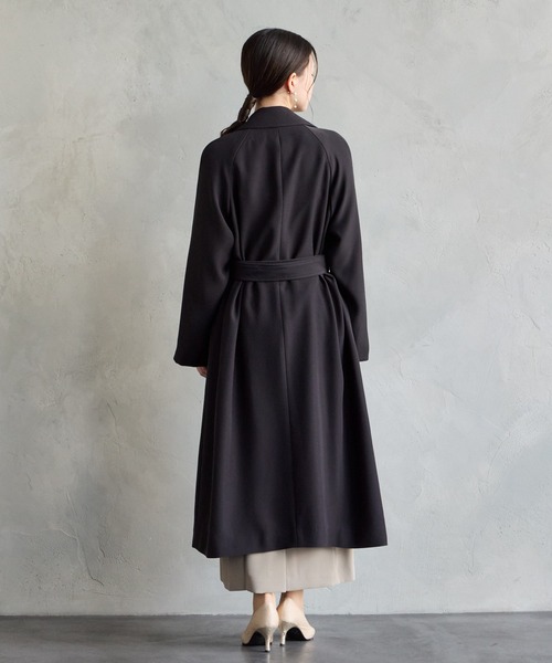 AIMER（エメ） トレンチコート コート ストレッチダブルクロスラップ