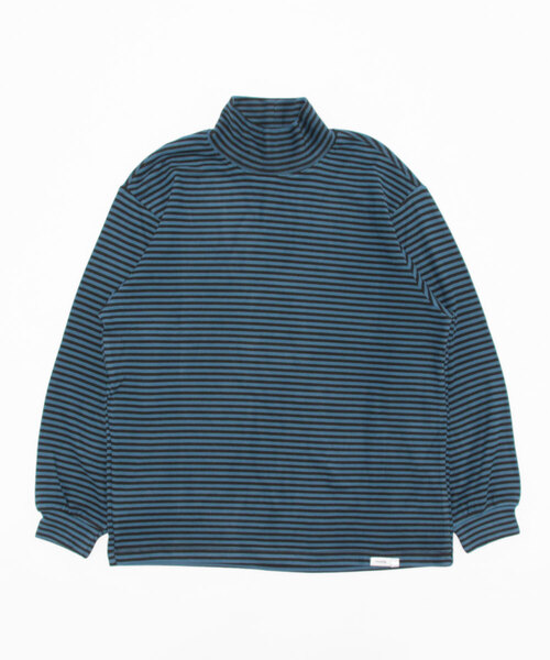 「INFLATION」 長袖Tシャツ LARGE ブルー メンズ