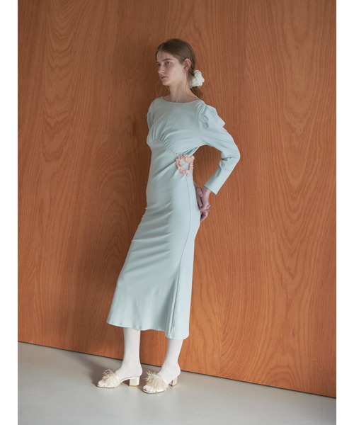 etre loin（エトルワン） ワンピース I miss you heart cut dress