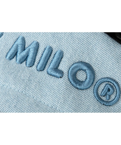 BABY MILO STORE デニム風 リュック A BATHING APE BAPE BABY MILO DENIM MINI BAGPACK H11.1' × W7