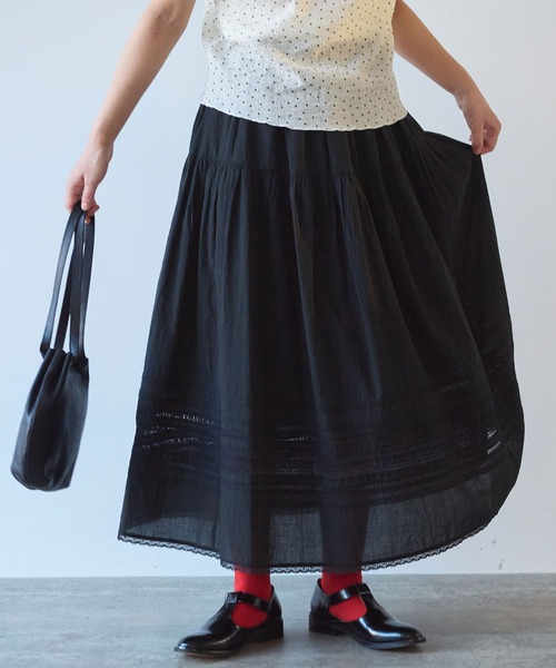 bulle de savon スカート antique lace : ZOZOTOWN Yahoo!店