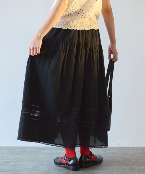 bulle de savon スカート antique lace : ZOZOTOWN Yahoo!店