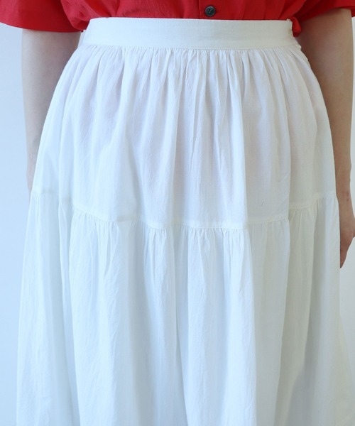 【未使用】bulle de savon チュールティアードスカート bulle de savon スカート antique lace : ZOZOTOWN Yahoo!店