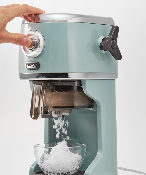 Toffy 「Toffy/トフィー」 コンパクト電動ふわふわかき氷器（K-IS14