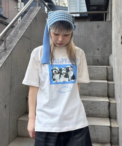 Candy Stripper（キャンディーストリッパー） tシャツ PUPPY CLUB T