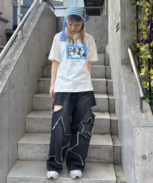 Candy Stripper（キャンディーストリッパー） tシャツ PUPPY CLUB T
