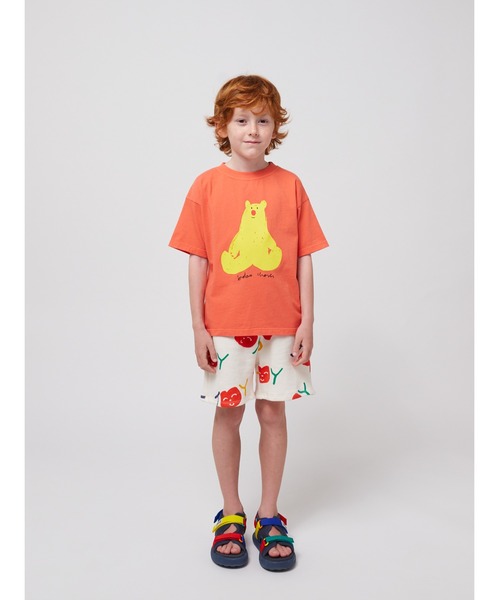 bobochoses Tシャツと短パンセット BOBO CHOSES（ボボショーズ） パンツ Smiling all over bermuda short