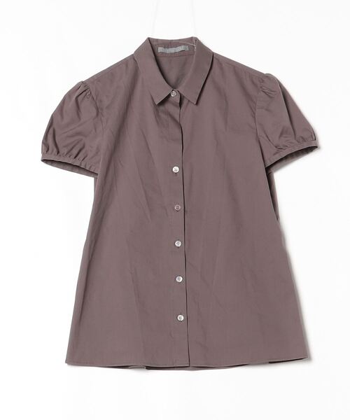 theory luxe 「theory luxe」 半袖シャツ 40 ブラウン