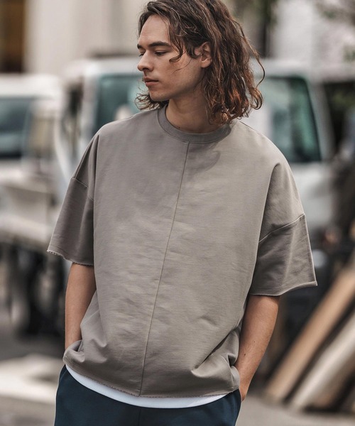 CAMBIO（カンビオ） tシャツ mt9658-MINI URAKE Sweat Oversize Cut
