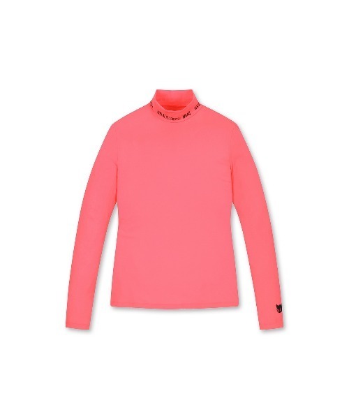 tシャツ 「WAAC」WOMENS  スローガン モックネックTシャツ レディース