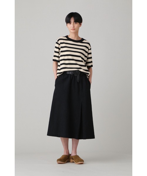 MHL. ストライプデザイン トレーナー MHL. tシャツ COTTON LINEN STRIPE JERSEY (オンラインショップ