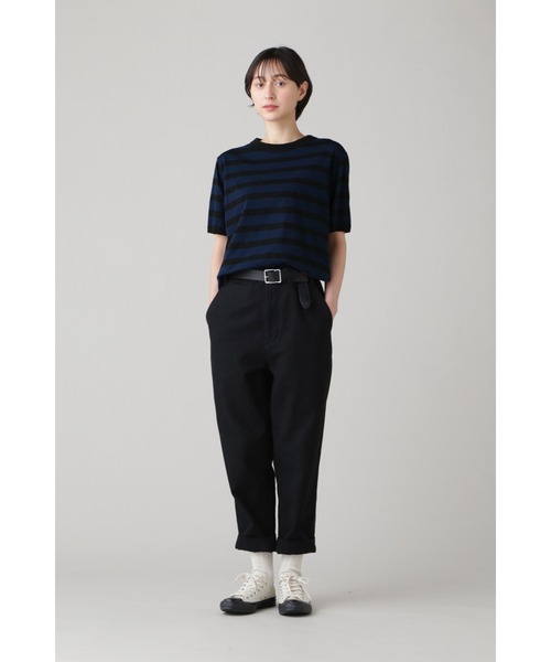 MHL. ストライプデザイン トレーナー MHL. tシャツ COTTON LINEN STRIPE JERSEY (オンラインショップ