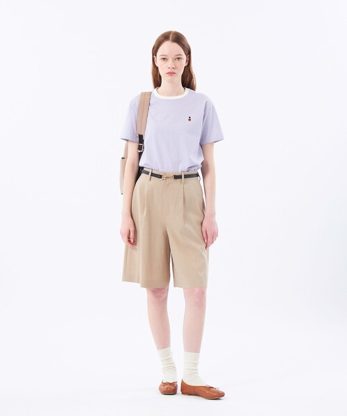 tシャツ バッキンガムベア リンガーネックT レディース バッキンガムベア リンガーネックT(トップス)｜MACKINTOSH