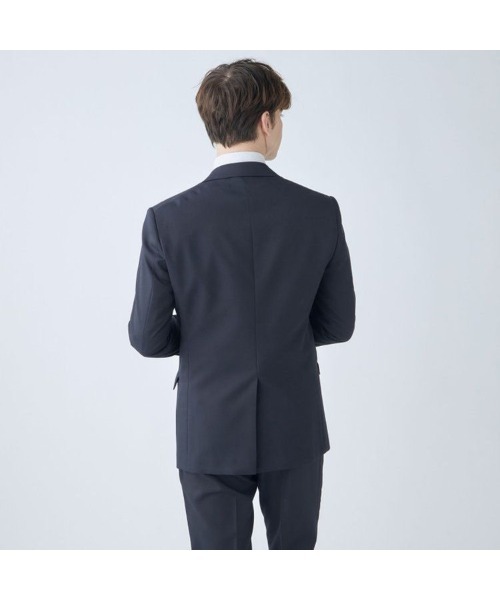 スーツセレクト　スーツ　セットアップ SUIT SELECT スーツ 「セットアップ対応」洗える1つ釦テーラード