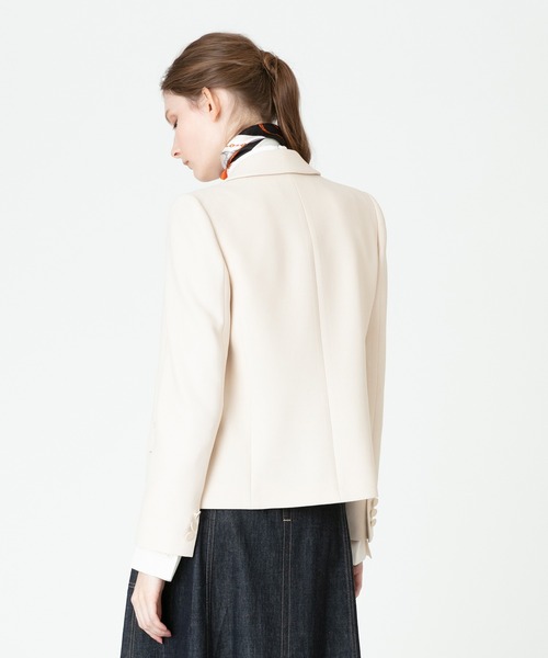 [allureville] tailored jacket 1 бежевый женский 