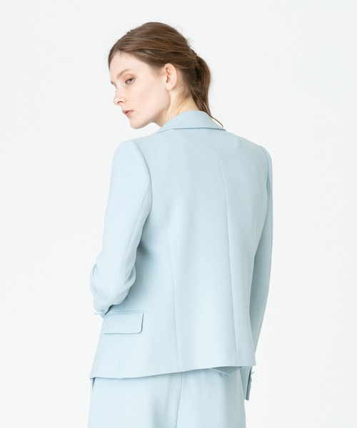 [allureville] tailored jacket 1 бежевый женский 