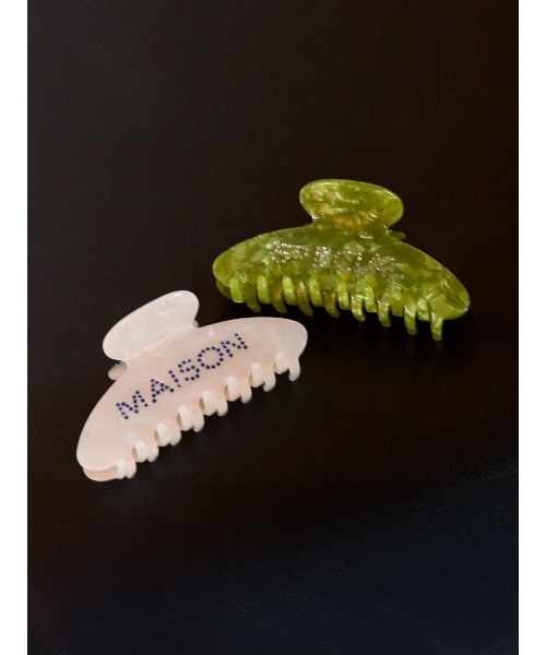 MAISON SPECIAL（メゾンスペシャル） ヘアクリップ Logo Hair Clip