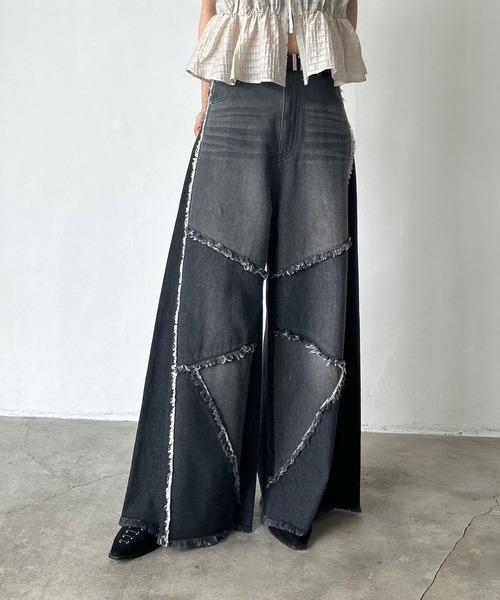 PAGEBOY（ページボーイ） ジーンズ デニム デニムパンツ フリンジ
