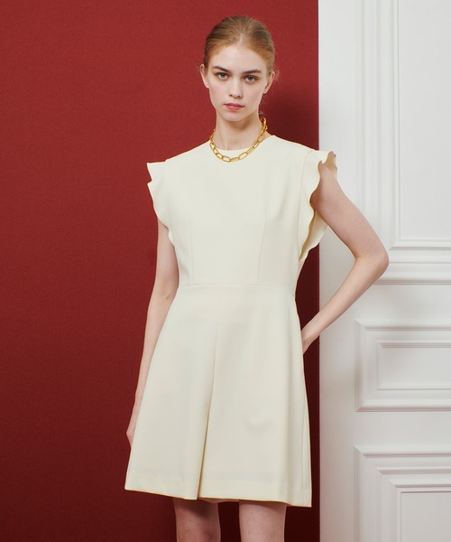 オールインワン 「LOULOU WILLOUGHBY」voyageプリントオールインワン