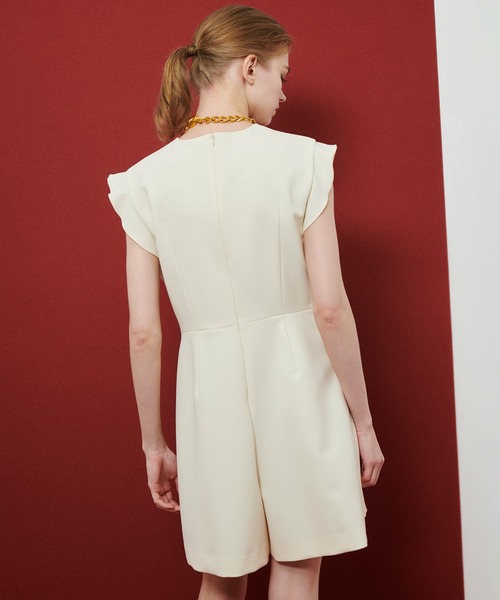 LOULOU WILLOUGHBY オールインワン 「LOULOU WILLOUGHBY」ダブルクロス  