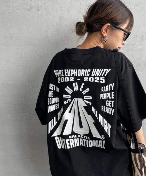 関税込み♪【HUF】Euphoric Unity ロゴ ★ 半袖 Tシャツ EUPHORIC UNITY TEE / HUF Tシャツ 半袖（Tシャツ/カットソー