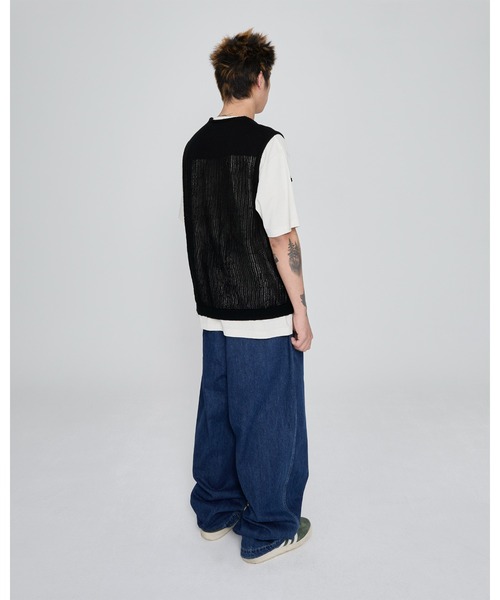 YESEYESEE（イエスアイシー） ベスト ジレ Knitted Utility Vest