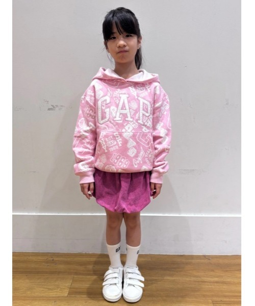 GAP（ギャップ） パーカー リラックス GAPロゴパーカー (キッズ 