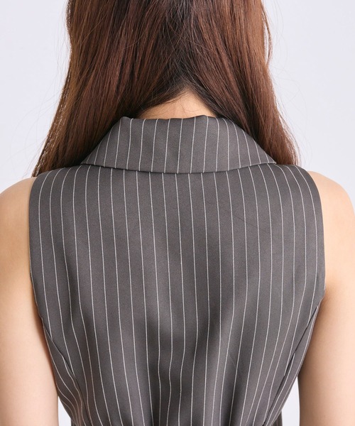 OLIVE des ワンピース YUI企画 ノースリーブシャツミニ