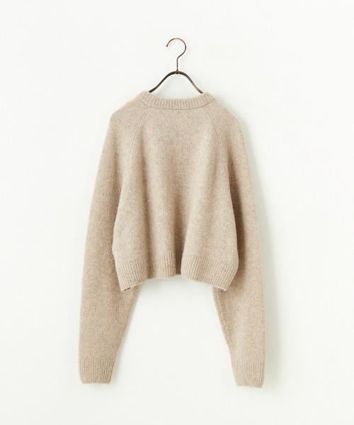 FRED PERRY ベージュ クルーネック セーター JP S FRED PERRY フレッドペリー セーター メンズ ツイン ティップド