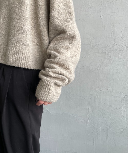 フレッドペリー　FRED PERRY ニット　セーター　グレー FRED PERRY ニット セーター 「WEB限定」「FRED PERRY/フレッド