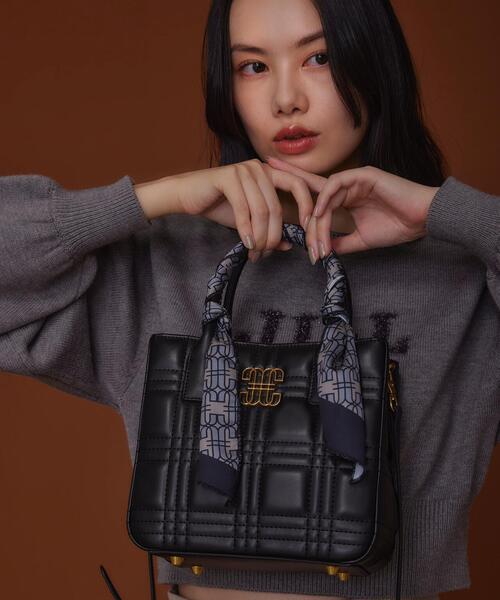 JILL by JILL STUART ブラックハンドバッグ　ショルダーバッグ JILL by STUART 「JILL STUART」 ショルダーバッグ FREE